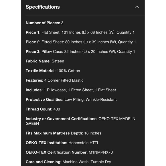 Twin/Twin XL Printed Performance 400 Thread Count Sheet Set Tulip Toss - NEW - Picture 6 of 7